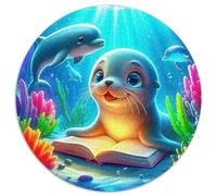 Sceau Puzzle 1000 Pièces Adultes Et Enfants Dès 14 Ans Animaux de mer Puzzle De Bricolage Coloré Jouets Défi Éduchatifs Détente Collection 1000pcs (67.5x67.5cm)