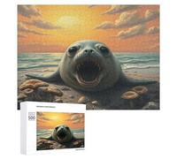 Sceau Puzzle 500 Pièces Educa Qualité Supérieure Edificio du Paysage Jeu Éducatif 3D pour Adultes Et Enfants Décoration Intérieure Cadeau Unique Famille 500 PCS