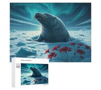 Sceau Puzzle 500 Pièces Jeu De Famille 3D Edificio du Paysage Jouet Qualité Supérieure Vision Artistique Relaxation Cadeau Unique Challenge 500 PCS