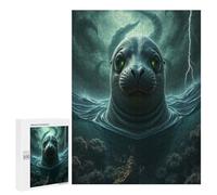 Sceau Puzzles 500 Pièces Moderne Artistique Edificio du Paysage Relaxation pour Adultes Et Enfants Challenge 3D Décoration Intérieure Assemblage Amusant 500 PCS