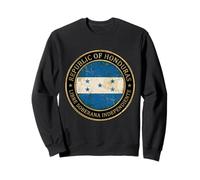 Sceau Vintage Vieilli de la République du Honduras Sweatshirt