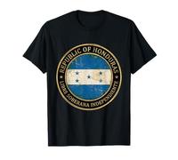 Sceau Vintage Vieilli de la République du Honduras T-Shirt
