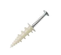 SCELL-IT, Cheville placo autoperceuse nylon Krono YR + Vis 4.5x30, Boite de 50, KRONO-YR, robustes et polyvalentes pour vos fixations