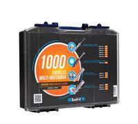 SCELL-IT Coffret de 1000 chevilles spéciales fixations légères - COF002B