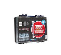 Scell-it - Coffret 3000 vis autoperceuses COF003-TCC - tête cylindrique Ø3,5-4,8 mm - cruciforme