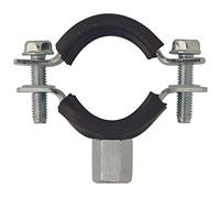 Scell-it Collier Double Embase Isophonique pour Tube 26-30