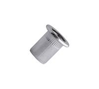 SCELL-IT, Écrou cranté tête plate ØM4 acier zingué, L.13 mm, Øperç.7 mm, Boîte de 500, TCD0530, la garantie d'une fixation sûre et solide pour vos applications