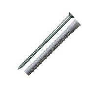 SCELL-IT Chevilles nylon longue expansion G-L08100-BC 8 x 100 mm - Boîte 50 + vis tête fraisée