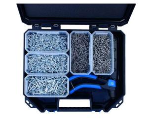 SCELL-IT Mallette mini spéciale rivetage 2700 rivets avec pince - EX-462969006