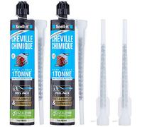 Cartouches de scellement chimique Scell-it 2 x 280ml, lot de 2