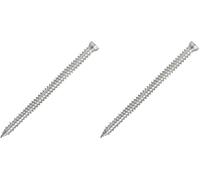 SCELL-IT, Vis béton R à fixation directe 7.5x72 mm Tête réduite TX30, Boîte de 100, Fixation directe dans le matériau support, Montage traversant sans tension grâce à son filetage (Lot de 2)