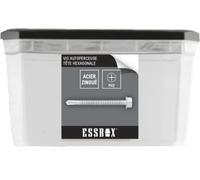 SCELL-IT, Vis ESSBOX Autoperceuse, zingué blanc, Tête hexagonale, Ø6,3 mm x 25 mm, Boite de 250, EX-94704163025, la solution efficace et pratique pour une fixation rapide et solide