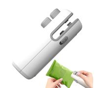 Scellage facile des sacs d'étanchéité - Petit scellant et cutter - Rechargeable - Répéteur d'aliments - Équipement d'emballage alimentaire - Machine de scellage sous vide pour collations sucrées
