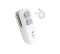 Scellant à copeaux - Scellant de sac portable de 3,7 cm pour aliments, outil compact avec batterie rechargeable, dispositif de conservation pour repas, viande, voyage, cuisine, maison, blanc, facile à