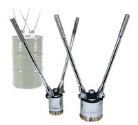 Scellant à sertir pour baril d'huile de 35 mm et 70 mm - Outil d'étanchéité de bouchon de pression de tambour de 200 L, machine à sertir manuelle pour une étanchéité fiable et efficace de l'huile, un