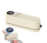 Scellant alimentaire portable : aspirateur portable sans fil, design compact rechargeable par USB | Solution de stockage hermétique pour voyage, maison, cuisine, sacs de collation, C