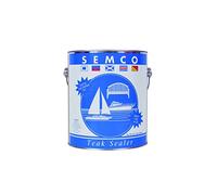 Scellant Bois Teck Extérieur SEMCO Natural 3,78L | Protection Longue Durée | Finition Naturelle Mat | Ponts, Mobiliers, Caillebotis, Bateaux | Résistant UV & Intempéries