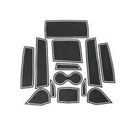 Scellant de Porte Tapis Couverture Antidérapant pour Fente Porte Voiture Accessoires pour Peugeot 3008 GT 2016 2017 2018-2023(Wit)