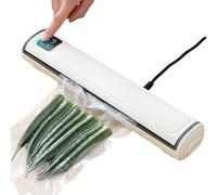 Scellant de sacs - Outil sous vide à puce 80 kPa, dispositif de conservation des aliments portable, machine d'extraction d'air, système de fermeture réutilisable des paquets de collation, aide au