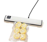 Scellant de sacs pour snacks, dispositif sous vide puce 80 kpa super aspirateur, machine à sceller sous vide pour aliments - Pour viande, fruits de mer, fruits, légumes, fruits secs, maison