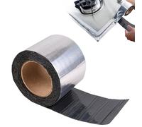 Scellant en asphalte | Ruban de réparation autocollant | Comble les fissures d'asphalte pour les allées, fenêtres, allées, bateaux, camping-cars, auvents, tuyaux, poutres, terrasse, bord