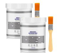 Scellant Imperméable Transparent 2026 - Anti-Fuite pour Toiture, Salle de Bain et Carrelage, Réparation Étanche Invisible pour Murs et Intérieur (2-300g)