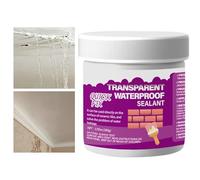 Scellant invisible imperméable 100g, Invisible Waterproof Agent Anti-fuites, Adhésif d’étanchéité super puissant, Adhésif Imperméable Transparent pour Réparer les Fuites pour l'intérieur et l'extérieu