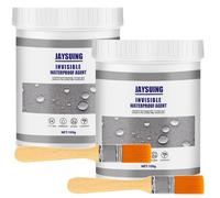 Scellant isolant étanche, agent waterproof invisible anti-fuites, Adhésif d’étanchéité super puissant, agent de revêtement imperméable transparent, waterproof insulating sealant (100g*2pcs)