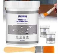 Scellant isolant étanche, agent waterproof invisible anti-fuites, Adhésif d’étanchéité super puissant, agent de revêtement imperméable transparent, waterproof insulating sealant (300g*2pcs)