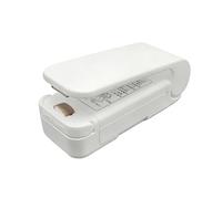 Scellant manuel pour sacs, construction ABS pour le stockage des aliments | Ne nécessite pas d'alimentation pour le stockage des aliments et l'organisation des fichiers, scellant compact pour les