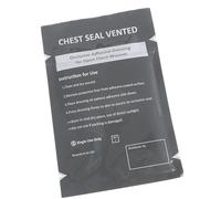 Scellant portable ventilé médicalement pour les plaies ouvertes, outil d'extérieur, urgences, autocollant de traumatisme pour plaies ouvertes, durable pour les plaies ouvertes