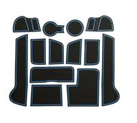 Scellant Porte Tapis Antidérapant pour Fente Porte Voiture Tasse d'eau D'écart pour KIA pour Sportage 2011 - 2015 MK3 SL R(Blu)