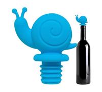 Scellant pour bouteille de boisson - Bouchon 3D réutilisable en forme d'escargot, bouchon de bouteille de vin, pour la maison, la cuisine, la bière, le vinaigre de soja, les restaurants