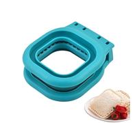 Scellant pour sandwichs - Set coupe-sandwichs et sceau-sandwiches, Décongélation crêpes, Cutter de sécurité en forme de coeur, carré et cercle pour enfants, Sceller-sandwichs