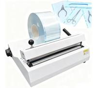 Scellant thermique automatique pour emballage médical, température réglable et largeur d'étanchéité de 300 mm, idéal pour les applications dentaires et cliniques