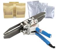 Scellant thermique portable en plastique avec température réglable jusqu'à 300 ℃, largeur de joint de 10 mm pour sacs en papier Mylar, aluminium, cellophane et kraft