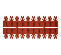 Scellé de Sécurité en Plastique Type Flèche pour Sacs (1000 Unités) Rouge et Numéroté