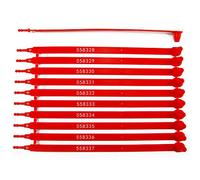 Scellé inviolable, 1000pcs Evident Numbered Security Shipping Seals Safety Disposable Self Locking Tags