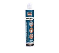 Scellement chimique multi-applications POLY-GPG Plus, témoin de pose, pierre, carton de 12 cartouches 300 ml