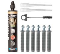 Scellement Chimique - SCELL-IT - FIRST300 - 300ml - Résine Polyester - Kit Complet Fixations Lourdes
