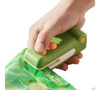 Scelleur de sachet - Appareil mini rechargeable | Pince portative pour emballage alimentaire | Aimant thermo-soudeur cuisine - utilisez avec chips, biscuits, snacks, viande, sacs plastique - conservat