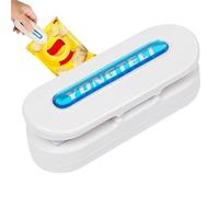 Scelleur De Sachets Pour Collations - Machine À Sceller Portative Manuelle Pratique - pour Conservation Aliments et Voyage - Pour Congélateur Préparation de Repas Fraîcheur des Aliments