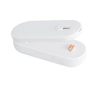 Scelleur et Coupeur de Sachets Mini, Outil de Conservation Alimentaire par Recharge USB, Scelleuse De Sachets Portable Avec Coupeur Pour Maison Snacks Préparation De Repas Pique Nique Camping Et Voyag