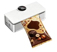 Scelleur pour sachets de chips Rechargeable Réglable 6 Niveaux Sous Vide | Soudeuse électrique de sachets à écran LED Pour cuisine, maison, appartement, snacks, sandwich, conservation des