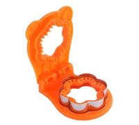 Scelleur Sandwich PP Acier Inoxydable pour fleur Scelleur Sandwich(Orange) | CrÃ©ez des sandwichs croÃ»te en de pour fleur, pour idÃ©al pour les lunchboxes, pour facile Ã utiliser pour tous