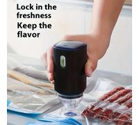 Scelleur sous vide portable - Scelleur sous vide manuel pour usage domestique, machine à sceller sous vide de 5,1 * 2 pouces, scelleur sous vide, mini scelleur sous vide, scelleur, sacs sous vide réut