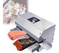 Scelleuse à Bande Continue, Thermoscelleuse Alimentaire Continue avec Contrôle Numérique De La Température pour Emballages Domestiques Et Commerciaux, Réglage De L, Unprintable Date