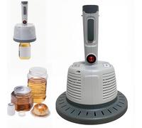 Scelleuse À Induction Électromagnétique 2-10/3-13 Cm, Machine de Capsulage de Capsules en Plastique Et Aluminium avec Réglage de Puissance À 5 Vitesses, Protection Contre la Su Seal Diameter 3-13cm