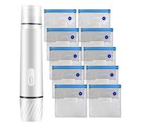 Scelleuse Alimentaire, Mini Machine De Scellage D'air De Puces De 800 MAh, Scelleuse Compacte, Conception Portable Facile À Utiliser, Préserve Les Collations, La Viande Et Autres Aliments, I