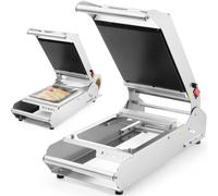 Hendi Thermoscelleuse de barquettes compacte universelle – inox 230V 700W – matrice PE 227×178 mm